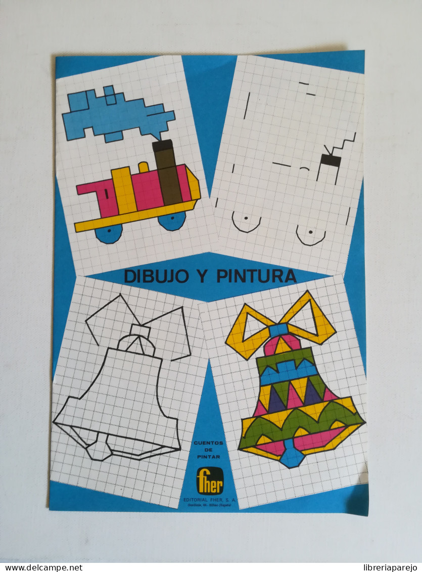 DIBUJO Y PINTURA CUENTOS DE PINTAR FHER NUMERO 5 - Libros Infantiles Y Juveniles