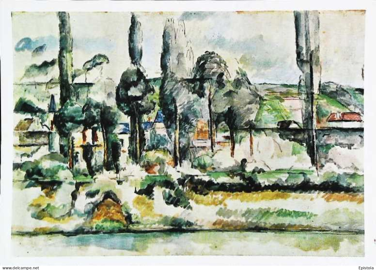 ► Paul  Cezanne   Château De Médan - Medan