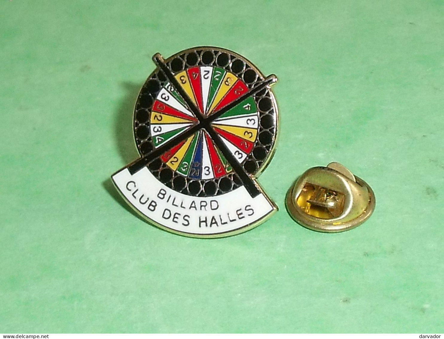 Pin's / Sports : Billard , Club Des Halles   TB7E - Billard