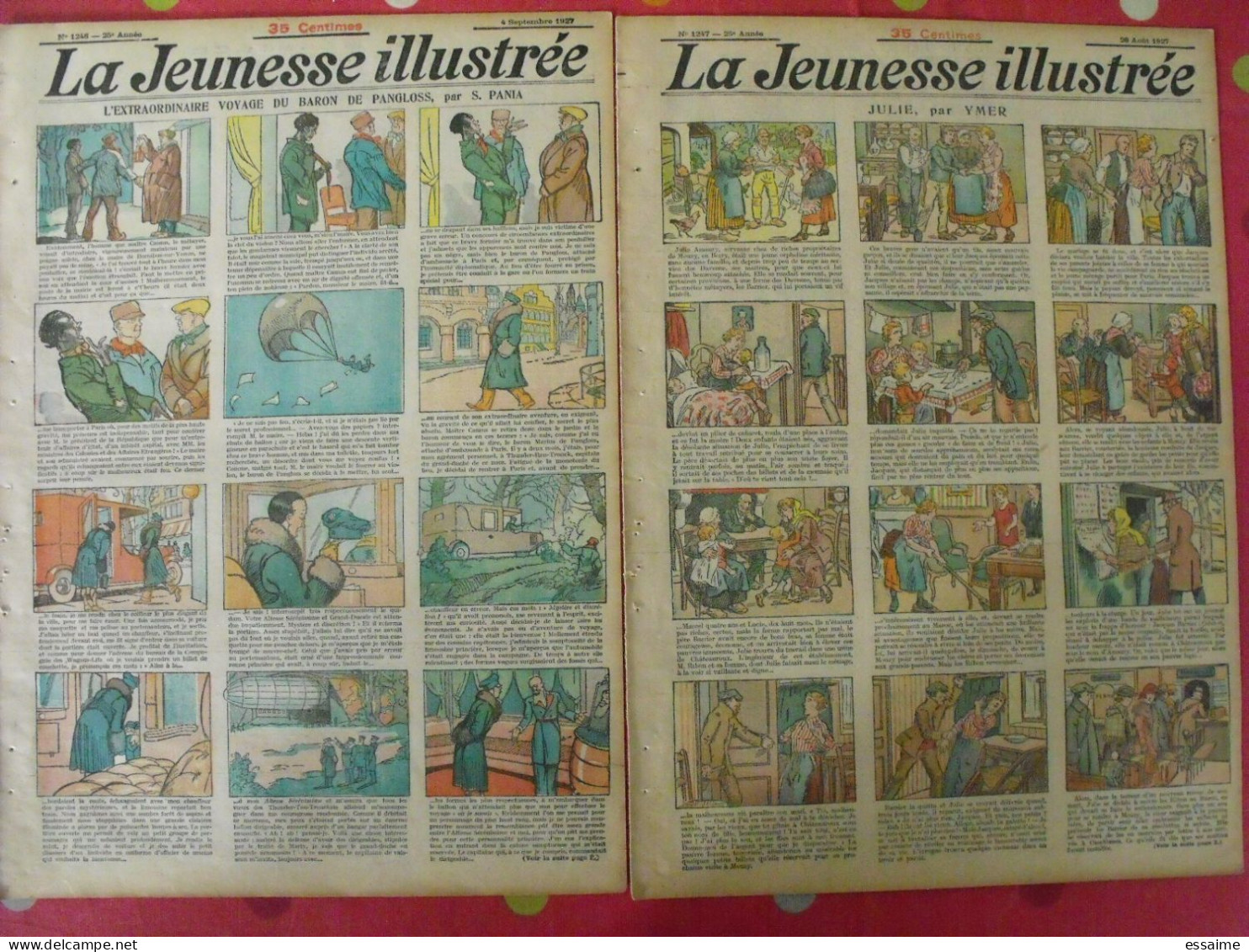 12 N° De La Jeunesse Illustrée De 1928. à Redécouvrir - Jeunesse Illustrée, La