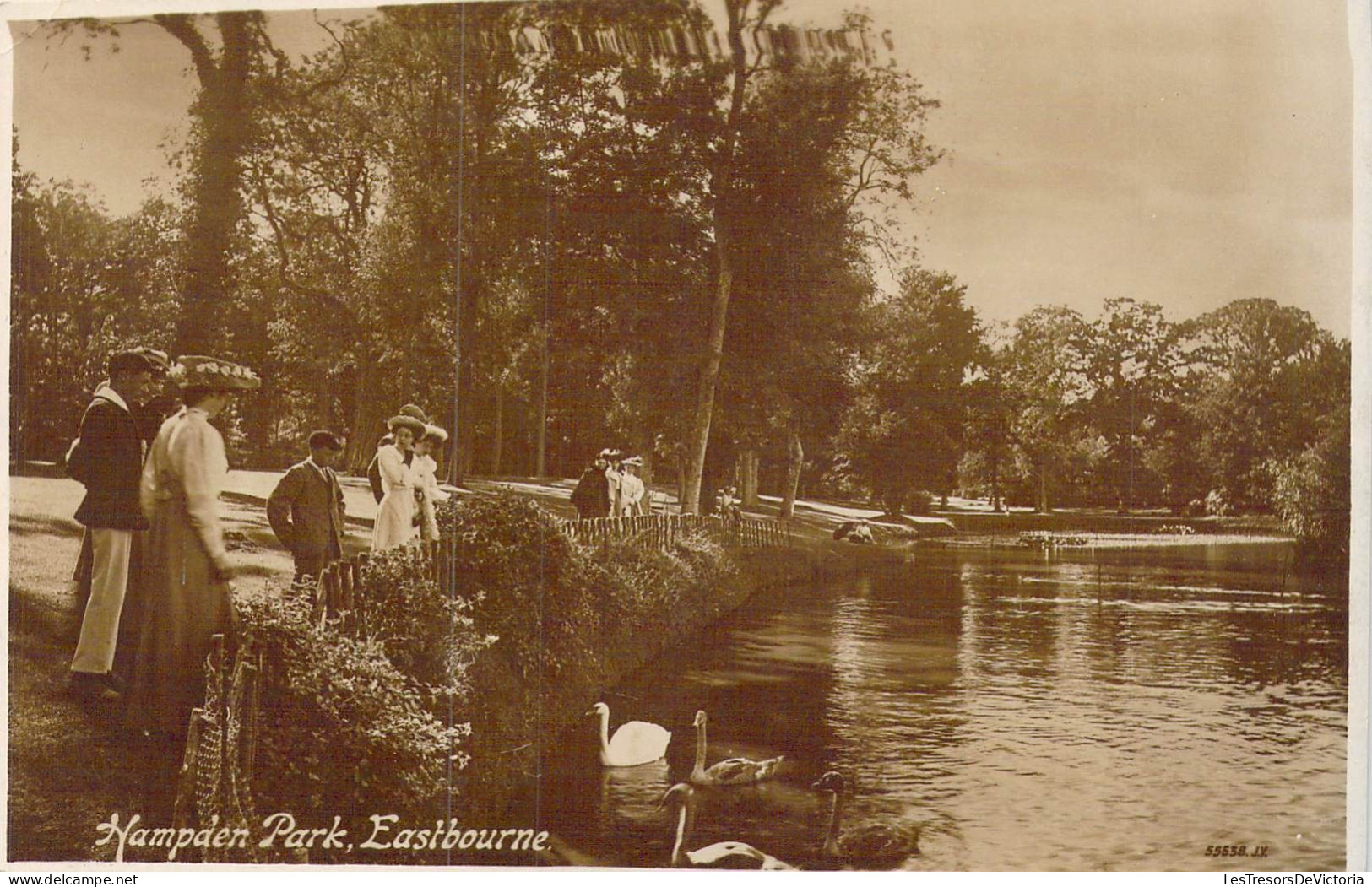 ANGLETERRE - Eastbourne - Hampden Park - Carte Postale Ancienne - Eastbourne