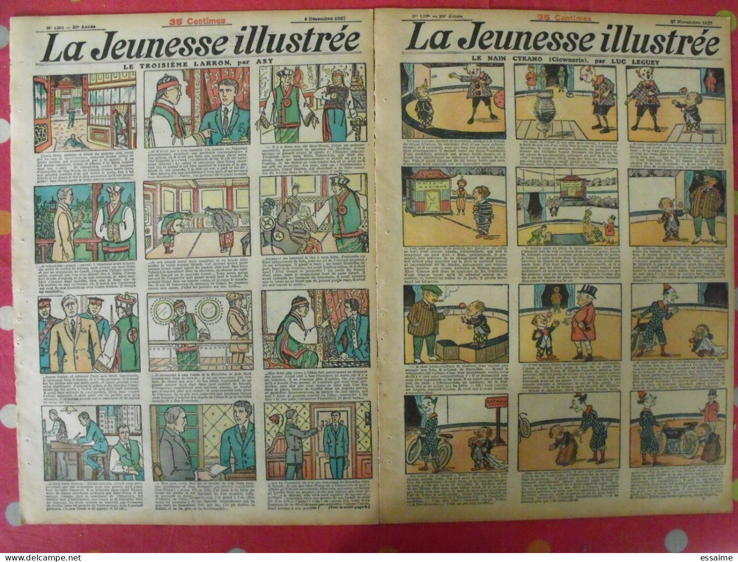 14 N° De La Jeunesse Illustrée De 1927-28. à Redécouvrir - Jeunesse Illustrée, La