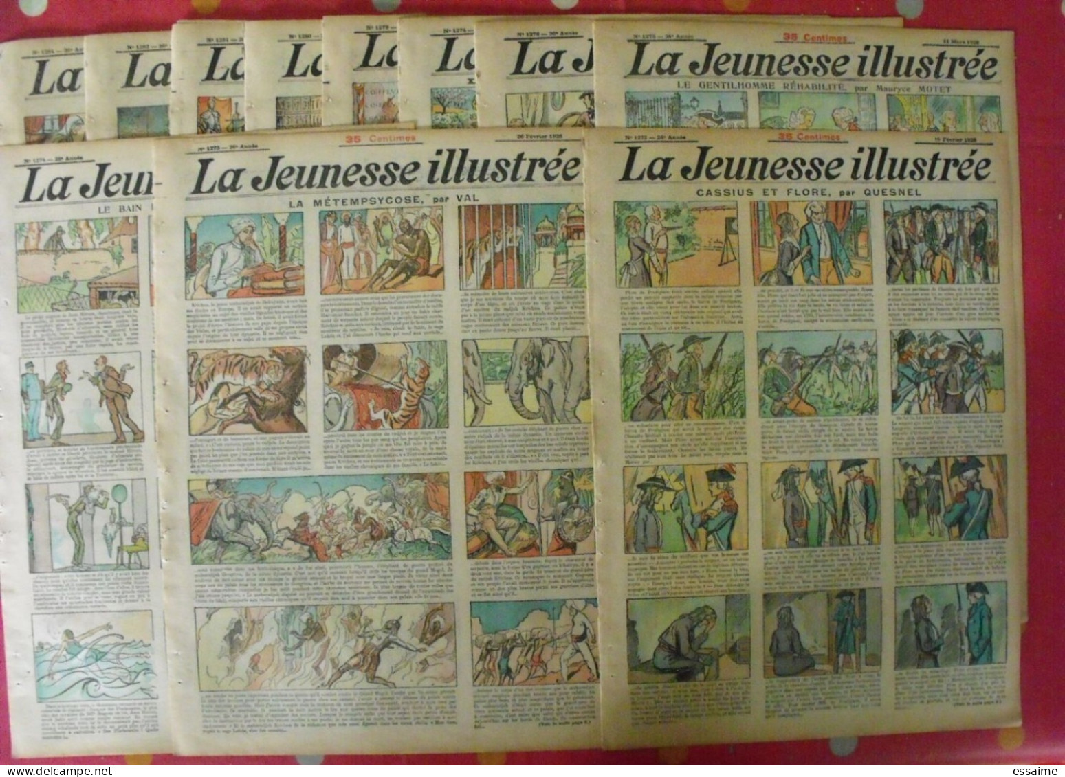 14 N° De La Jeunesse Illustrée De 1927. à Redécouvrir - Jeunesse Illustrée, La