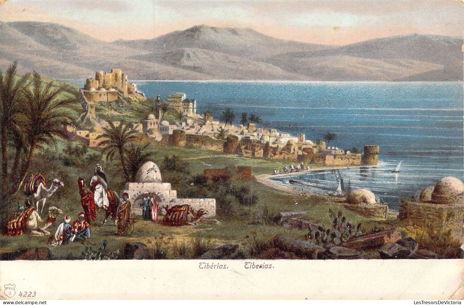 ISRAEL - Tibérias - Horizon - Carte Postale Ancienne - Israel