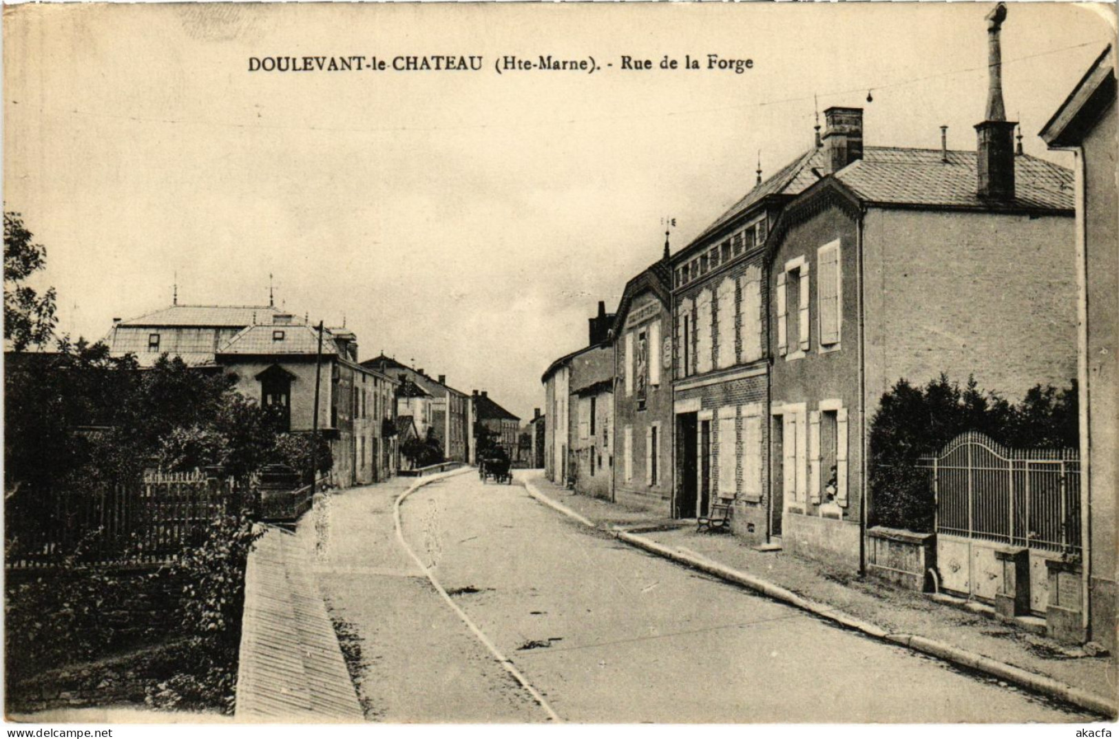 CPA DOULEVANT Le Chateau - Rue De La Forge (995210) - Doulevant-le-Château