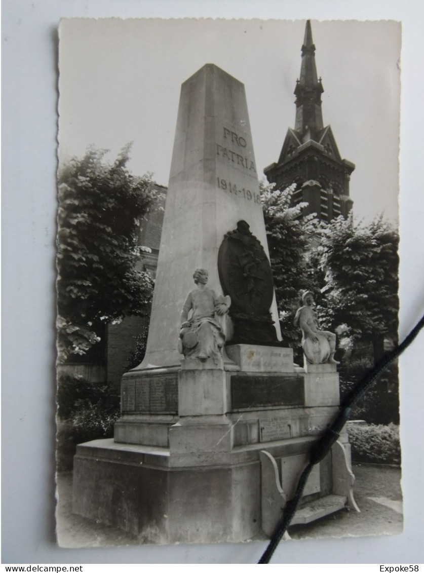 Lannoy (Nord) Monument De Souvenir 1914-1918 - Monuments Aux Morts