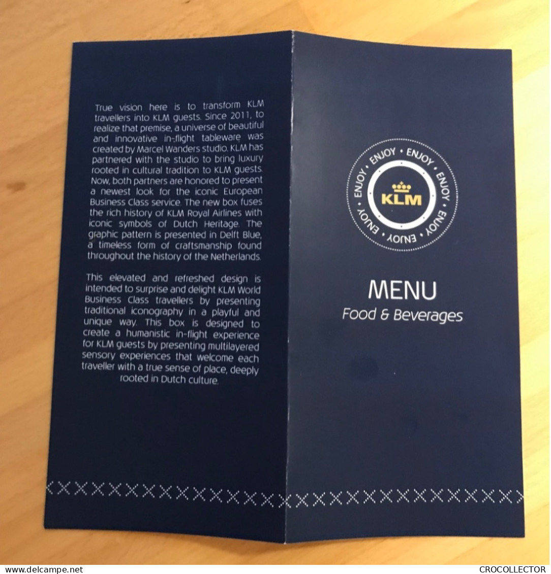 KLM Menu V00.406 - Menus