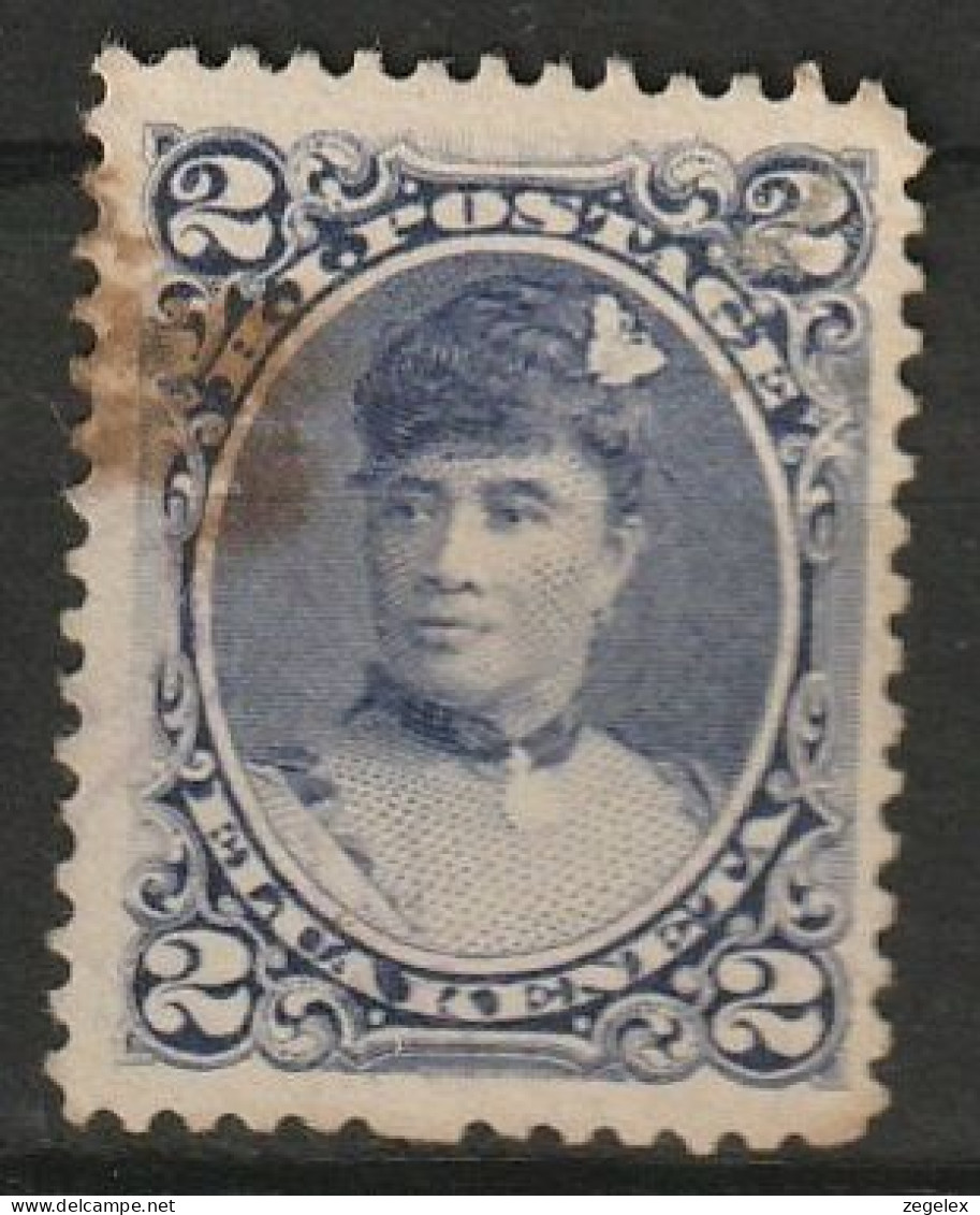 Hawaii 1890 2c. Used Scott 52 - Hawaï