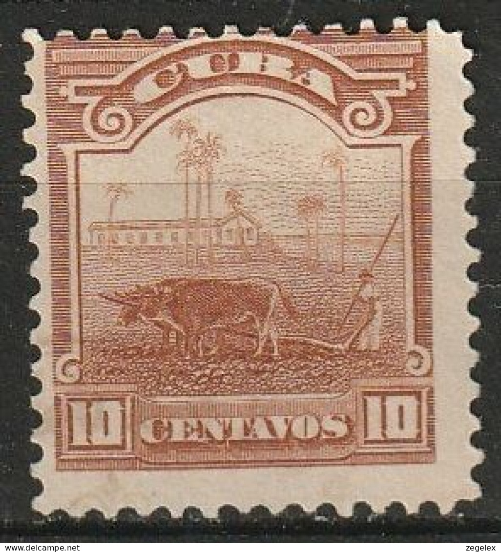 Cuba 1899 10c Unused Scott 231 Unused. MNG - Cuba