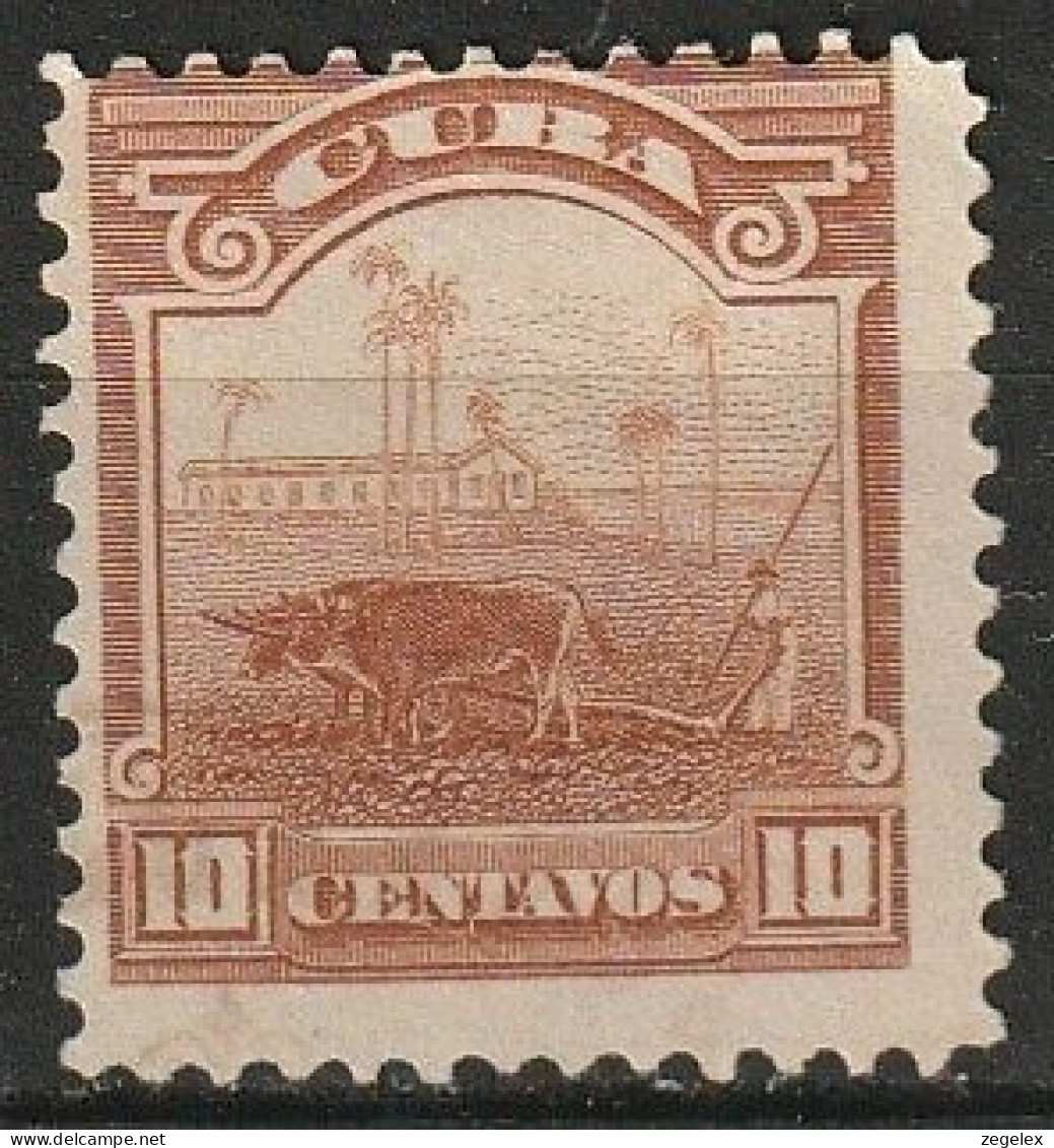 Cuba 1899 10c Unused Scott 231 Unused. MNG - Cuba