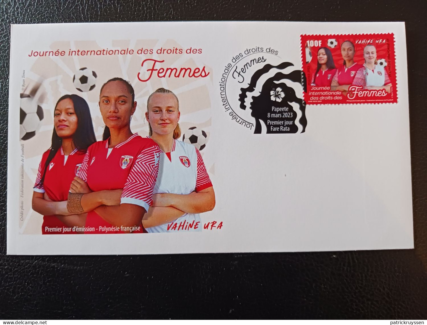 Polynesia 2023 Polynesie International Women Day SPORT Football Soccer 1v FDC PJ - Ungebraucht