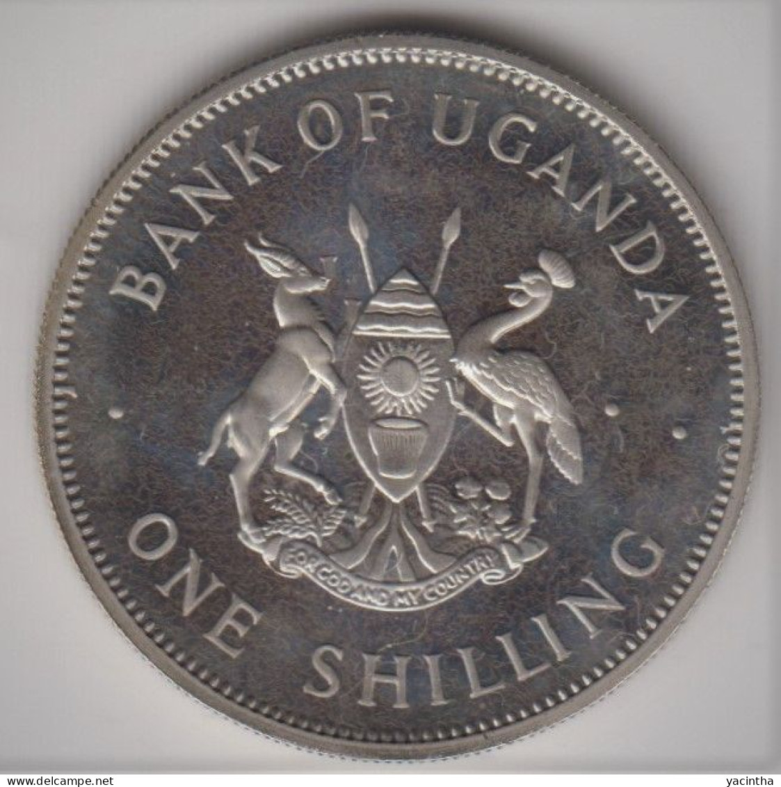 @Y@    1 Shilling   1966   Oeganda / Uganda        (3255)   Proof - Uganda