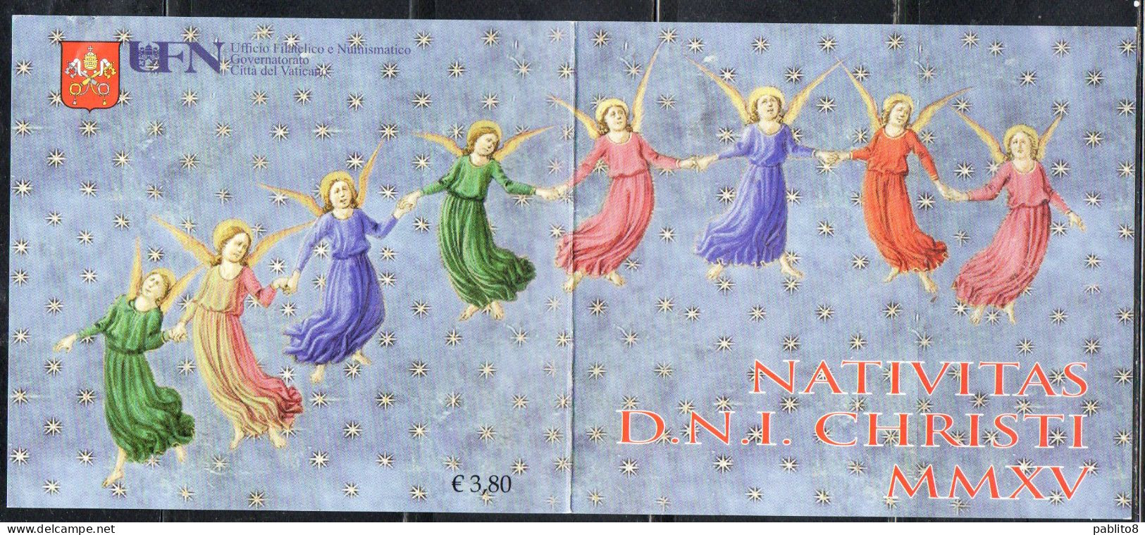 CITTÀ DEL VATICANO VATIKAN VATICAN 2015 NATALE LIBRETTO CHRISTMAS BOOKLET NOEL WEIHNACHTEN NAVIDAD  € 0,95 MNH - Cuadernillos