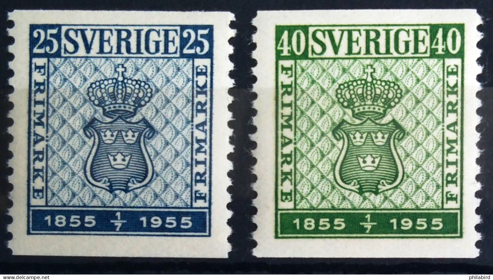 SUEDE                        N° 395/396                    NEUF* - Unused Stamps