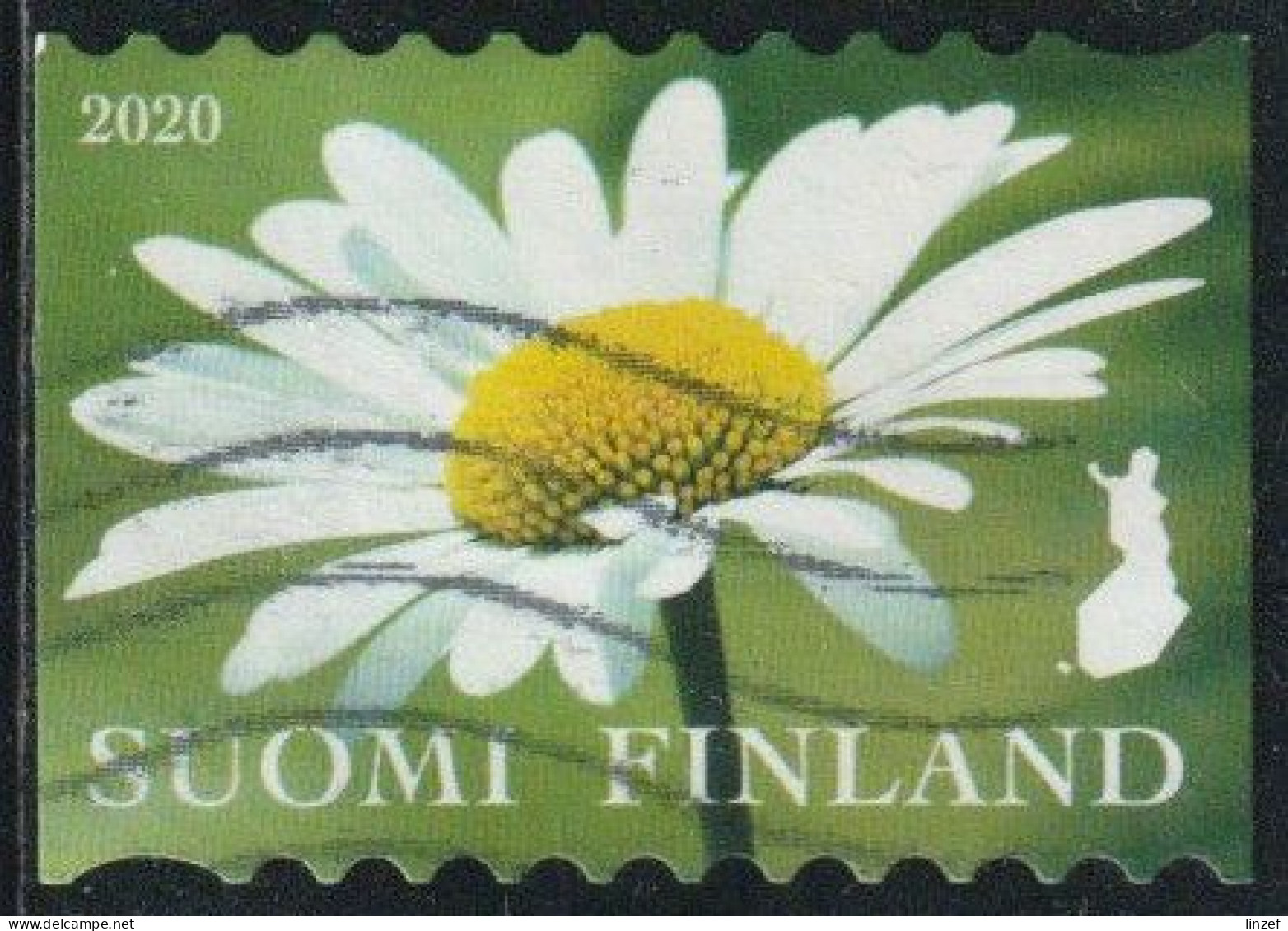 Finlande 2020 Yv. N°2675 - Marguerite - Oblitéré - Usados