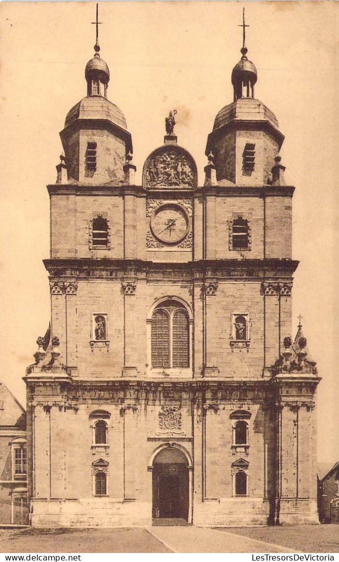 BELGIQUE - ST HUBERT - La Basilique - Façade Reconstruite En 1700 Par Clément Lefebvre - Carte Postale Ancienne - Saint-Hubert
