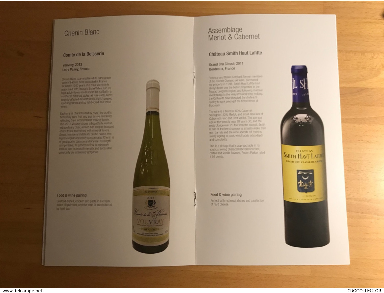 QATAR BUSINESS CLASS WINE AND BEVERAGE LIST BC - OCT 2016 - Menükarten