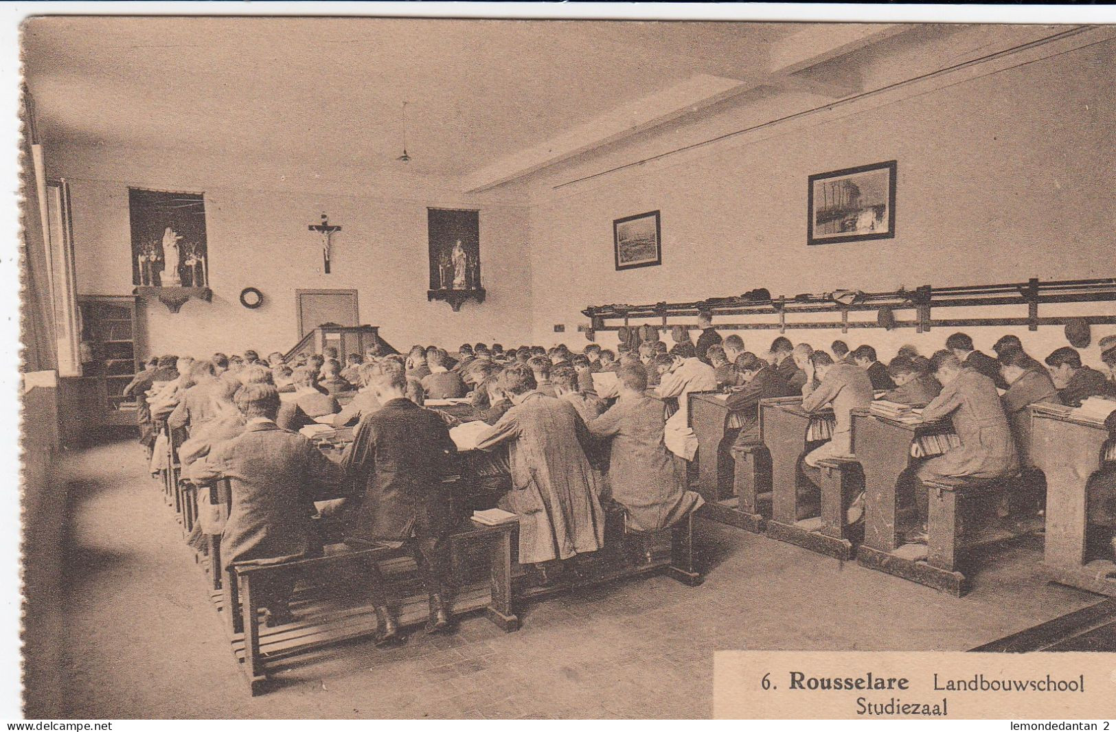 Roeselare - Rousselare - Landbouwschool - Studiezaal - Roeselare