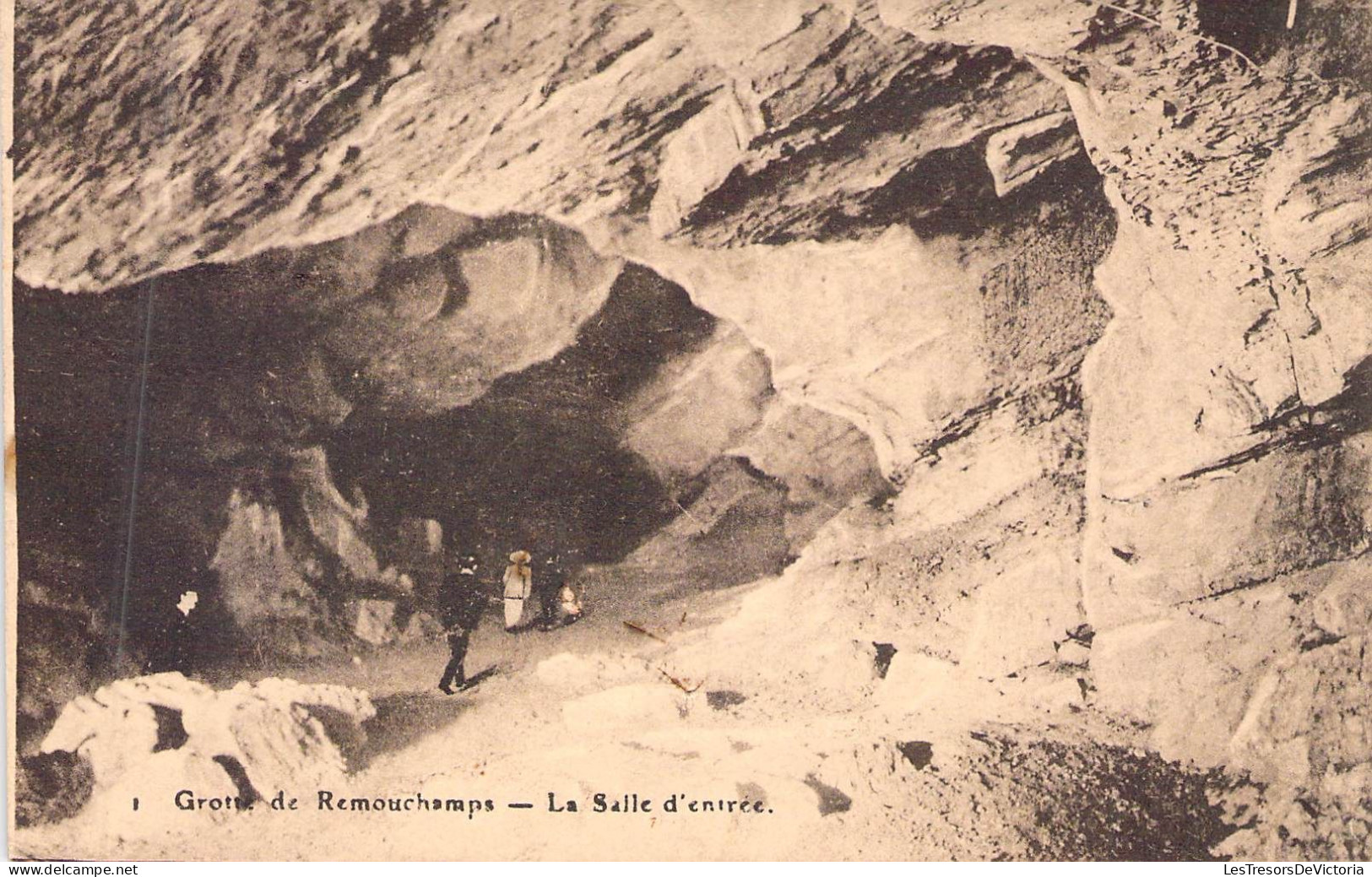 BELGIQUE - REMOUCHAMPS - Grottes De Remouchamps - La Salle D'entrée - Carte Postale Ancienne - Other & Unclassified