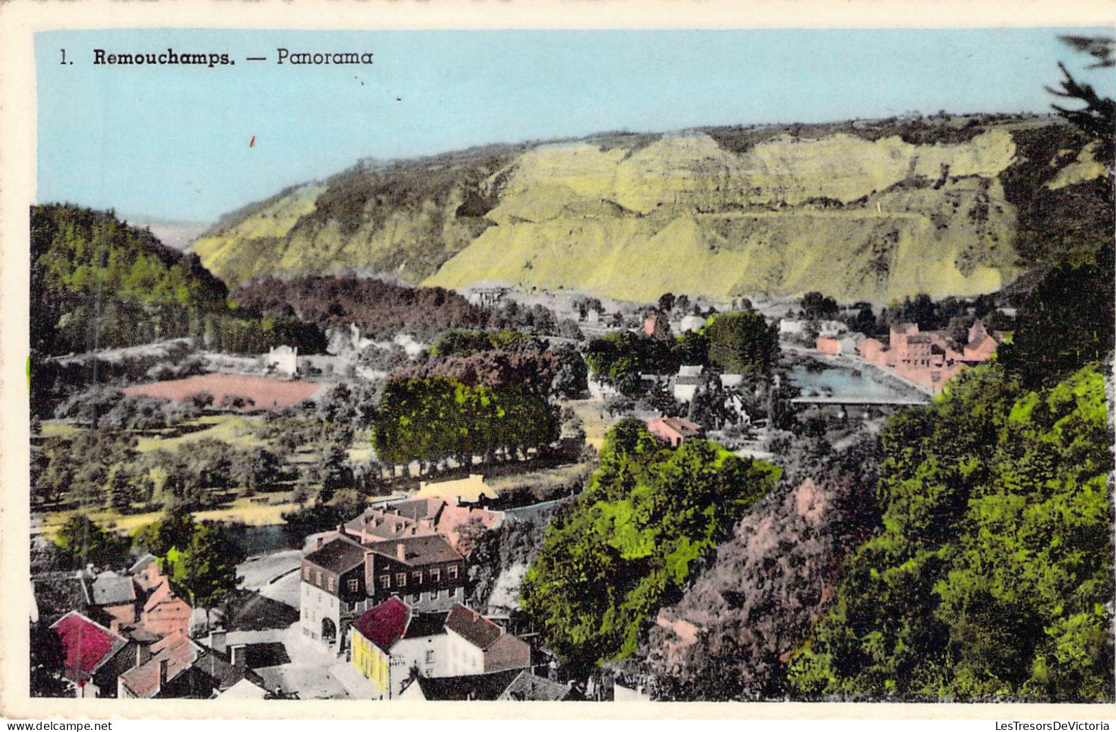 BELGIQUE - REMOUCHAMPS - Panorama - Carte Postale Ancienne - Other & Unclassified