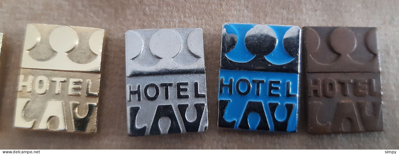 Hotel LAV Split Croatia Ex Yugoslavia Pins - Golf