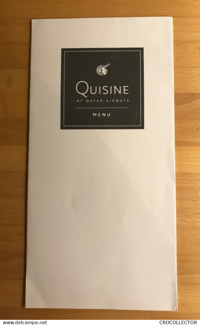 QATAR AIRWAYS QUISINE MENU DOH-AP/YC/HBQ3/CY4-V1 - Menus