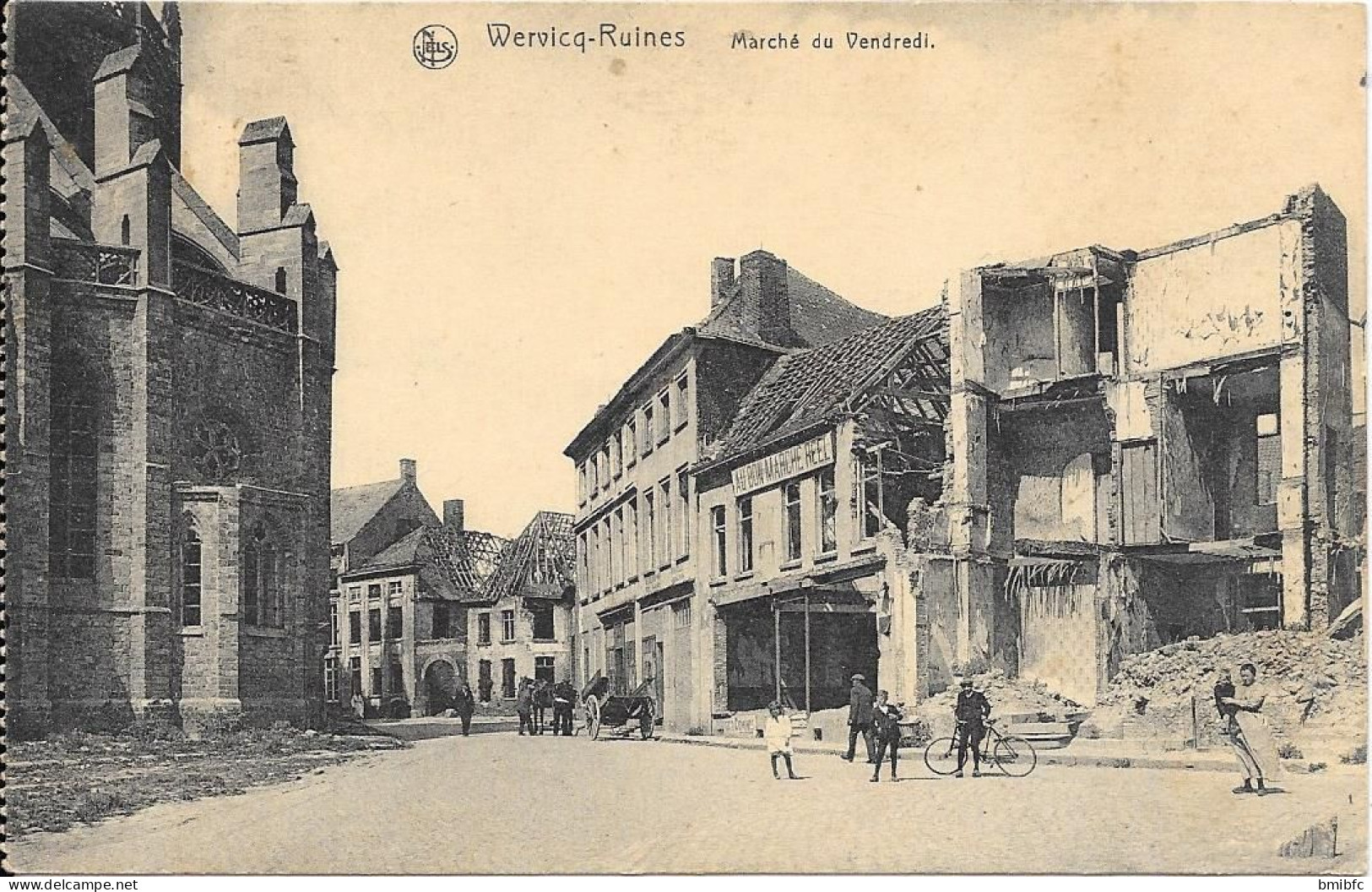 Wervicq -Ruines - Marché Du Vendredi - Wervik