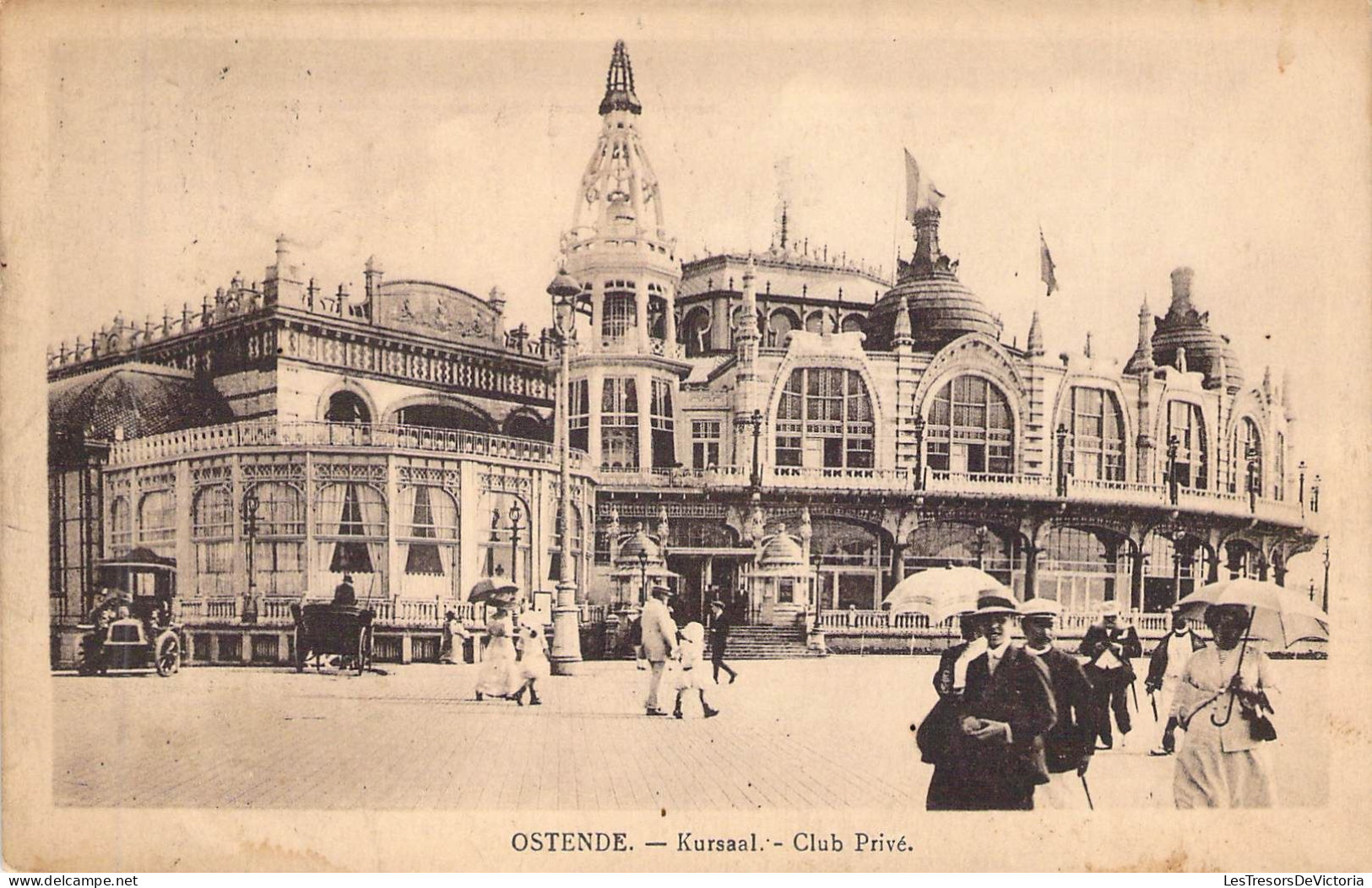 BELGIQUE - OSTENDE - Kursaal - Club Privé - Edition Lebon - Carte Postale Ancienne - Oostende