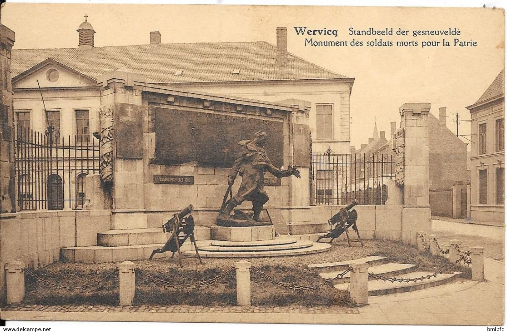 WERVICQ - Monument Des Soldats Morts Pour La Patrie - Wervik