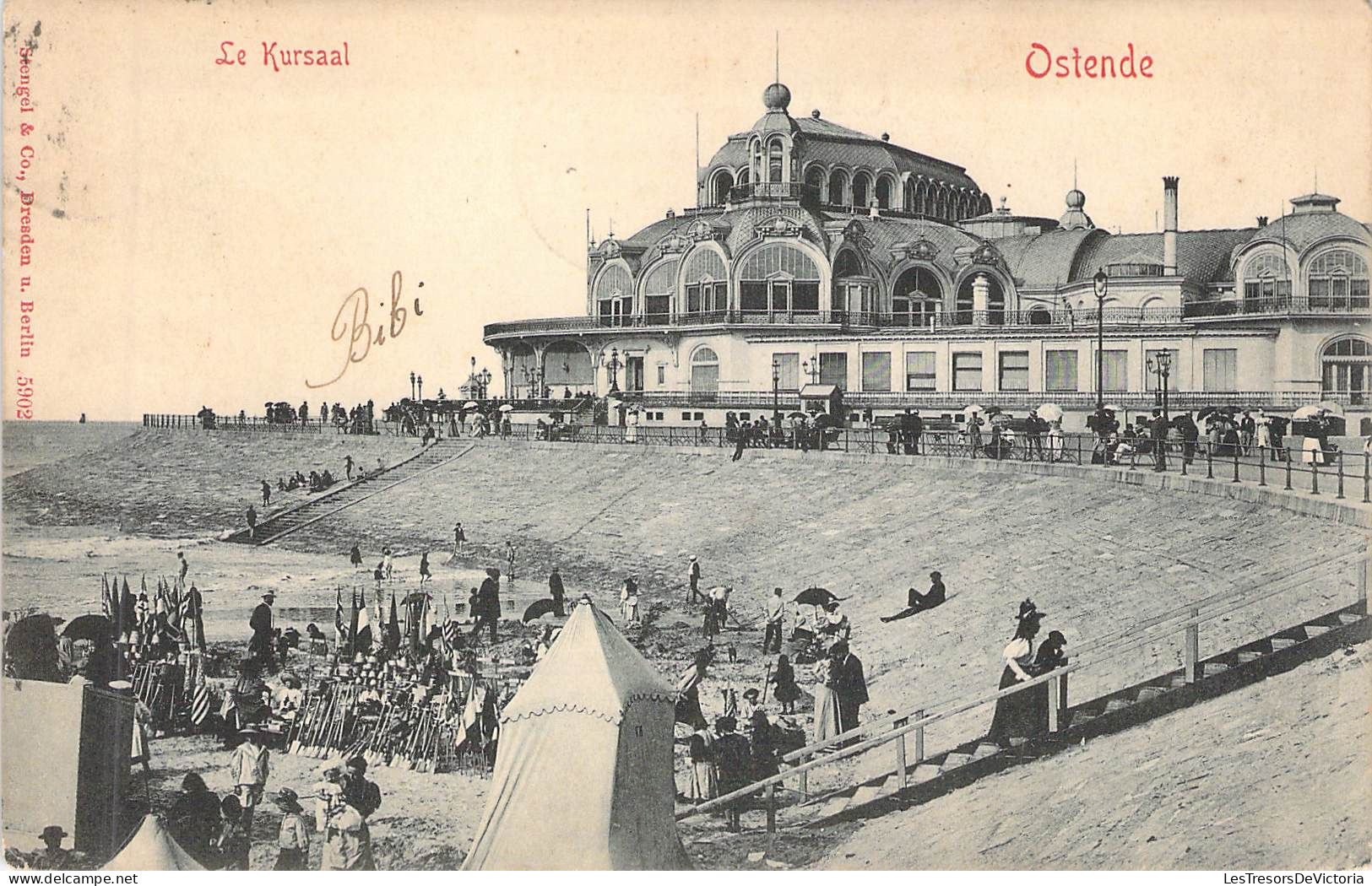 BELGIQUE - OSTENDE - Le Kursaal - Carte Postale Ancienne - Oostende