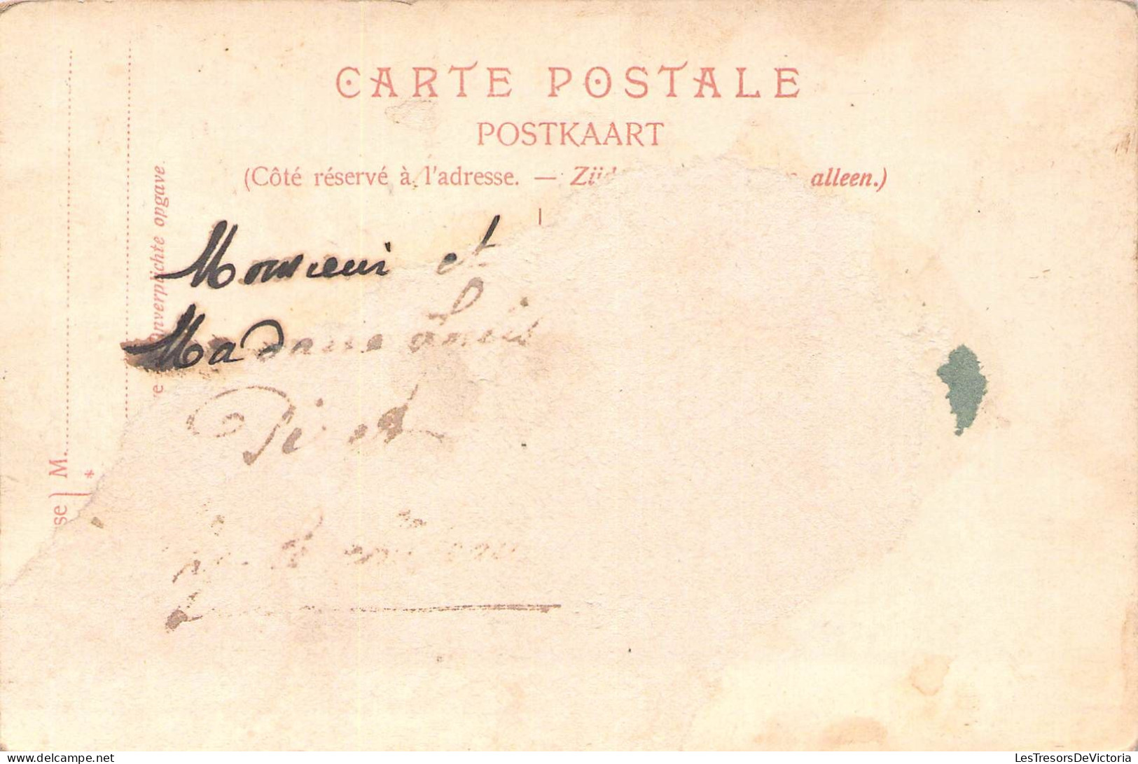 BELGIQUE - OSTENDE - Digue Est - Carte Postale Ancienne - Oostende