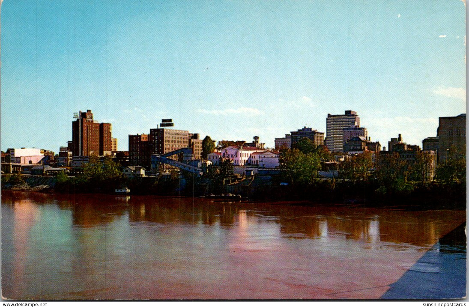 Arkansas Little Rock Skyline And Arkansas River - Little Rock