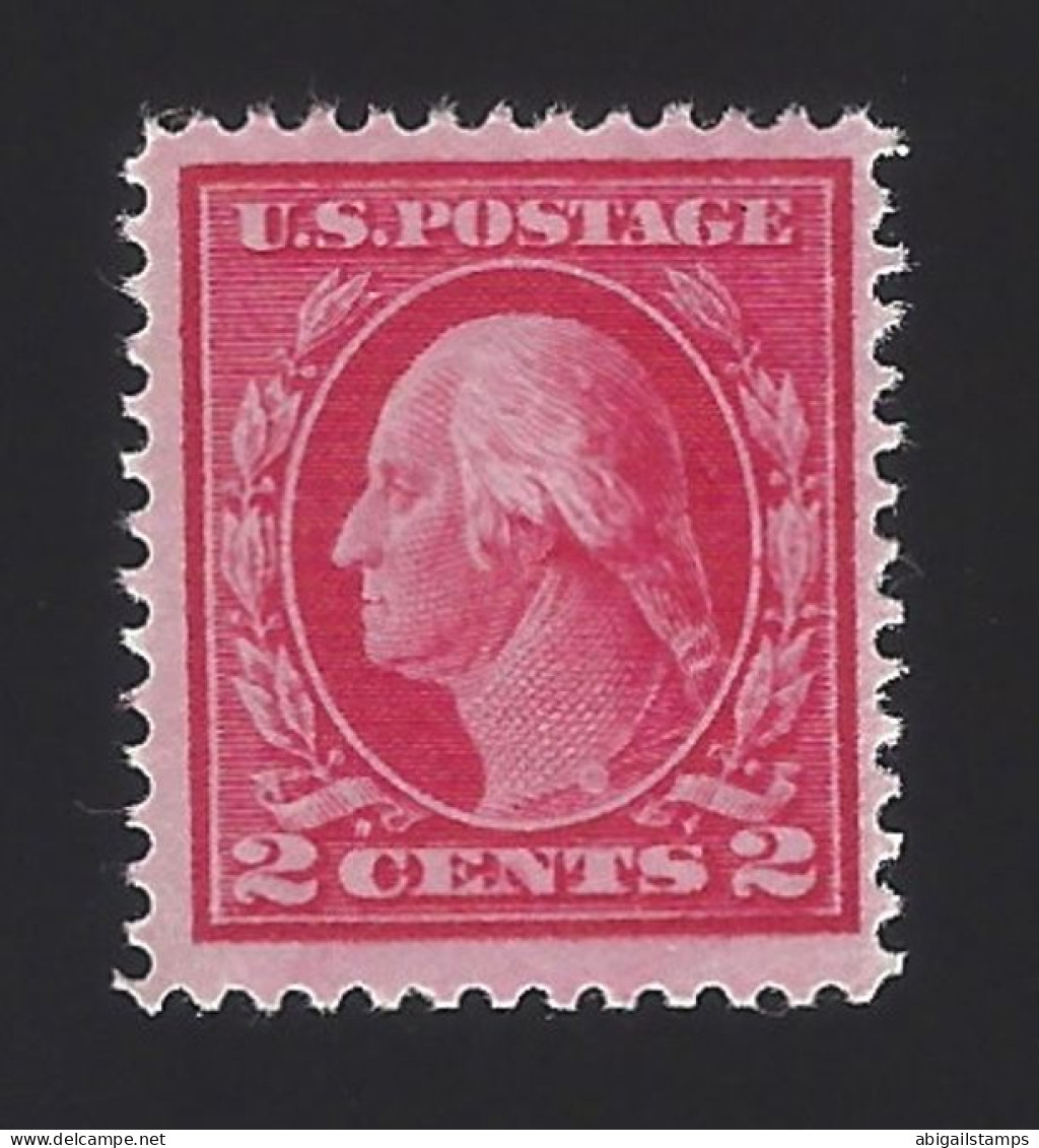 US #406 1912-14 Carmine Perf 12 Wmk 190 MNH F-VF SCV $15 - Unused Stamps