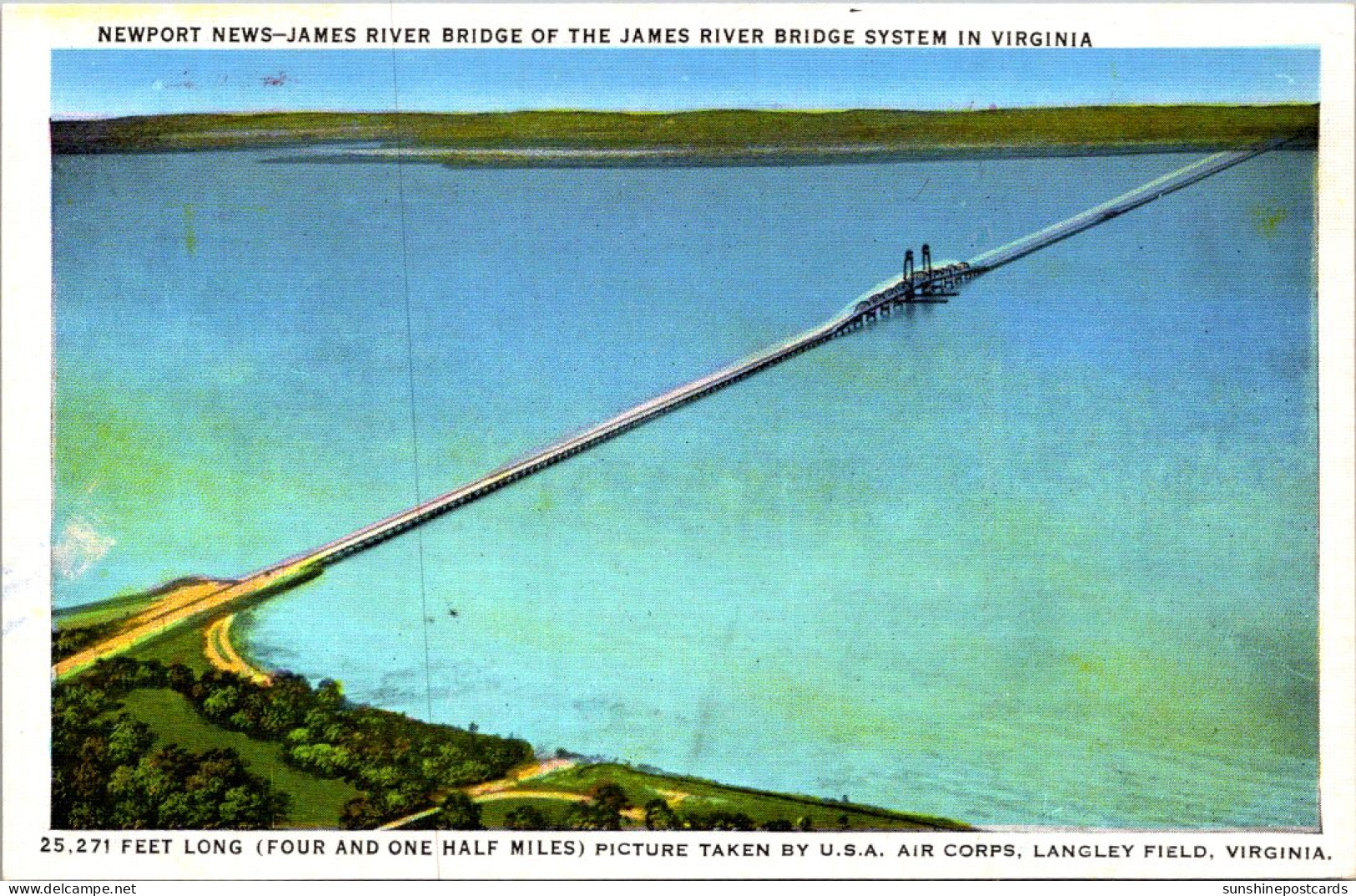 Virginia Newport News James River Bridge - Newport News