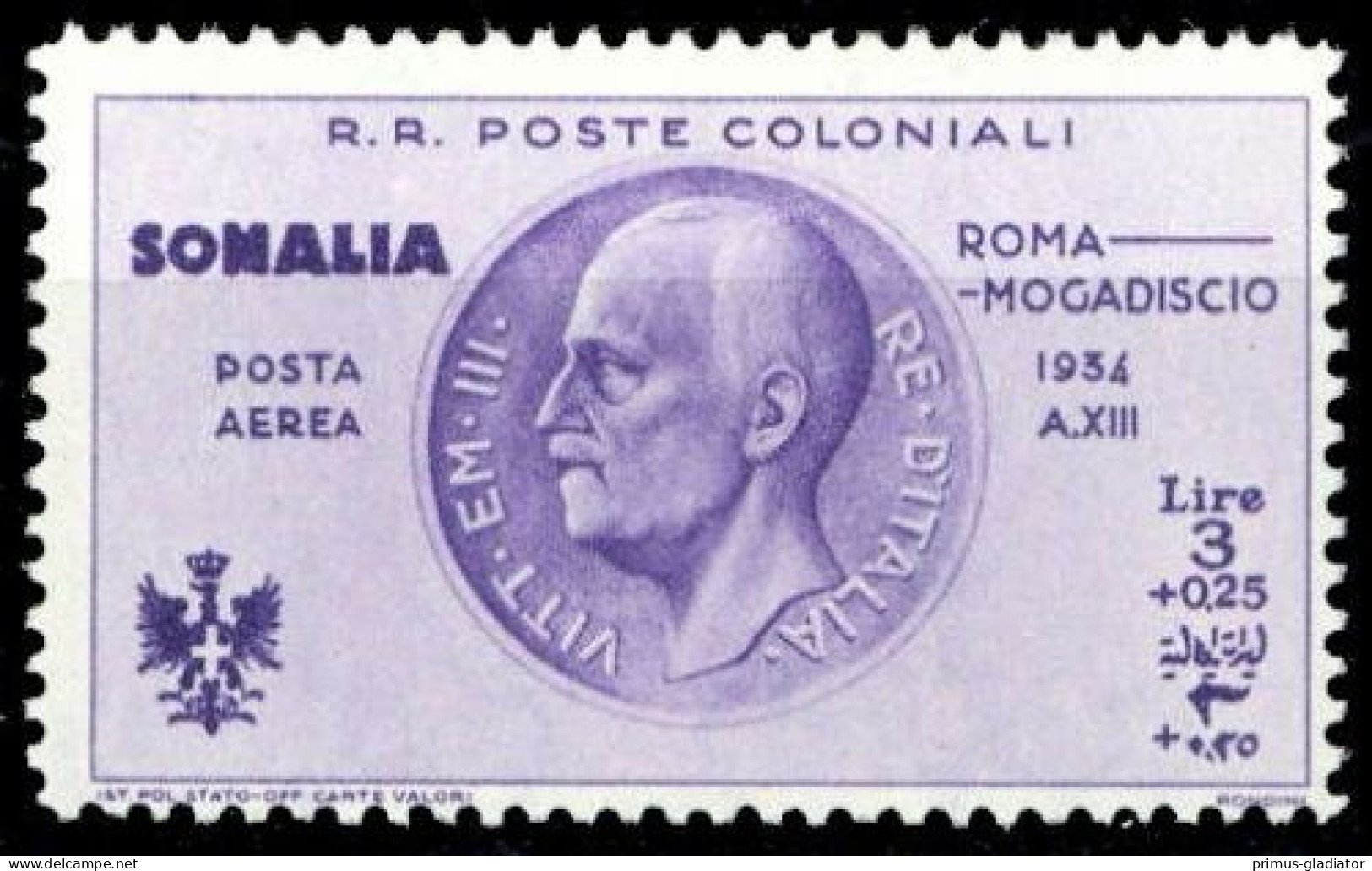 1934, Italienisch Somaliland, 215, * - Andere & Zonder Classificatie