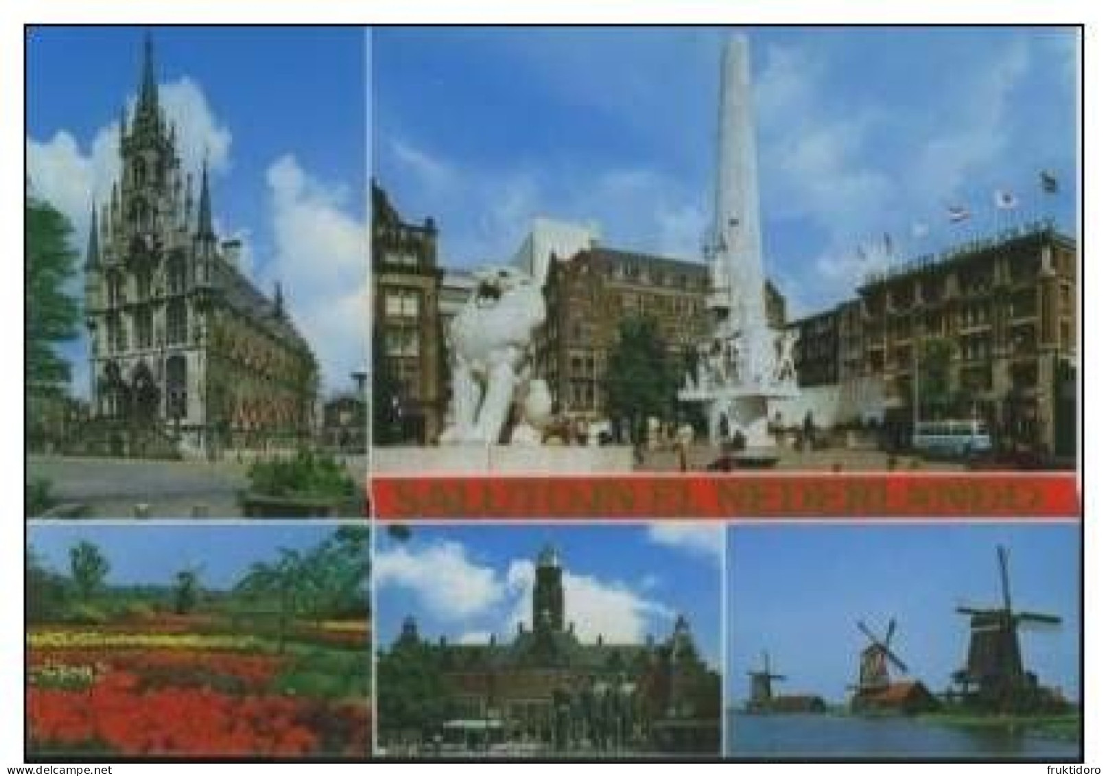 AKEO 23 Esperanto Cards The Netherlands - Tulips - Cheese - Windmill - Canals - Harbour - Text In Esperanto - Esperanto