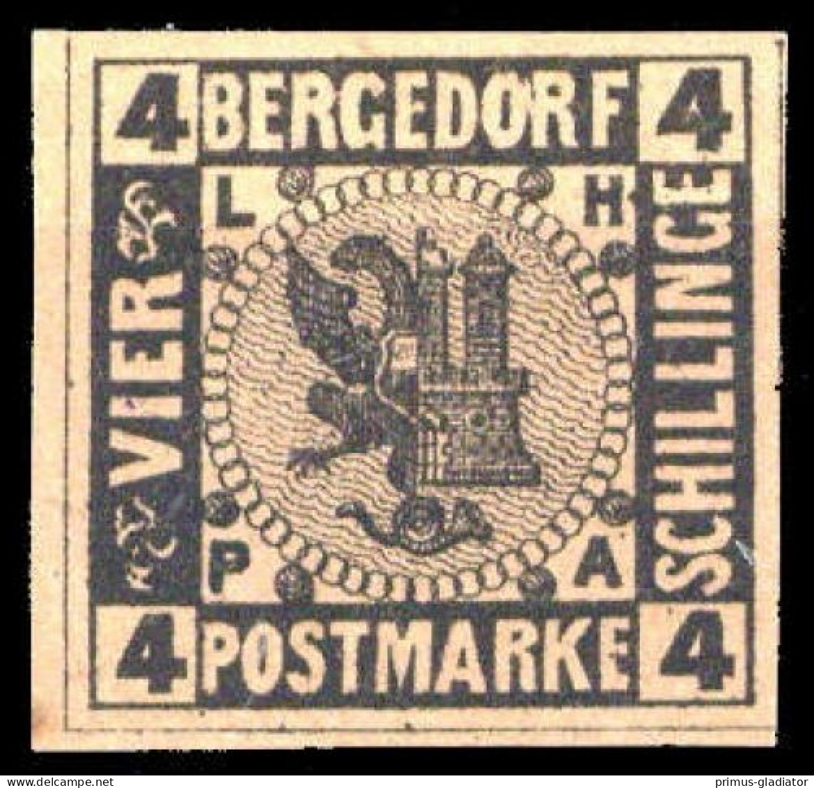 1861, Altdeutschland Bergedorf, 5, * - Bergedorf