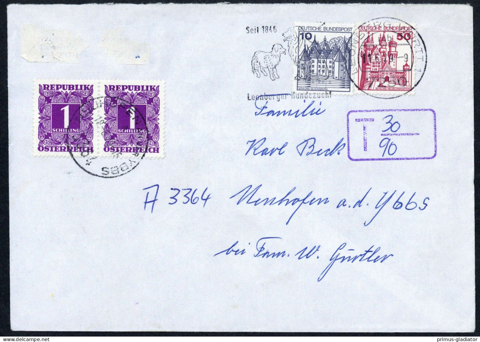 1979, Österreich, P 247z (2), Brief - Machine Postmarks