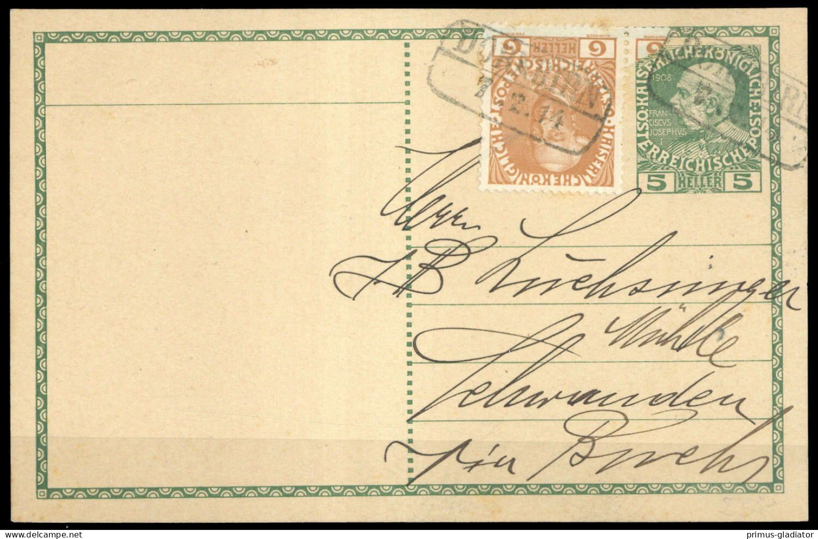 Österreich, P 216 U.a., Brief - Machine Postmarks