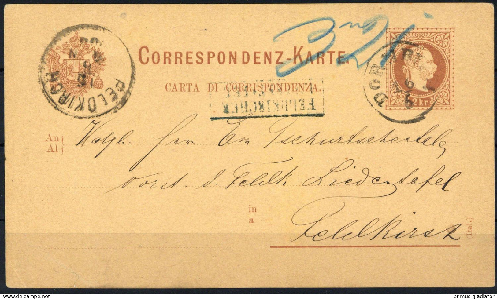 Österreich, P 27, Brief - Machine Postmarks