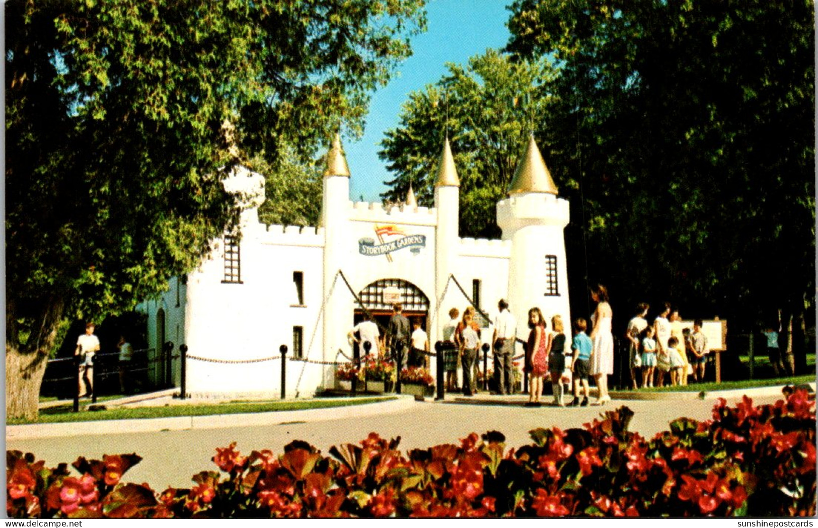 Canada London Storybook Gardens Entrance Castle To Storybook Gardens - London