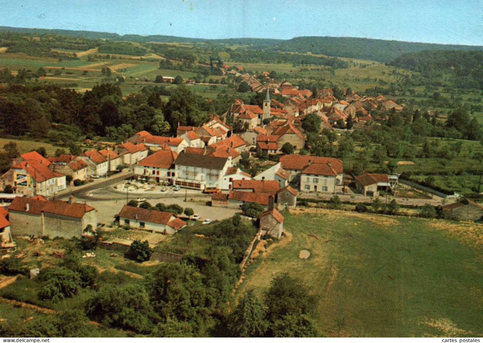 COMBEAUFONTAINE Vue Aérienne - L'hôtel Du Balcon - Combeaufontaine