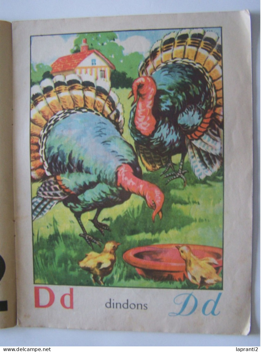 L'ECOLE. L'APPRENTISSAGE DE L'ALPHABET ET DES CHIFFRES. ABECEDAIRE. "A.B.C. DES ANIMAUX". 101_0128-1 & 101_0129-1 - 0-6 Ans