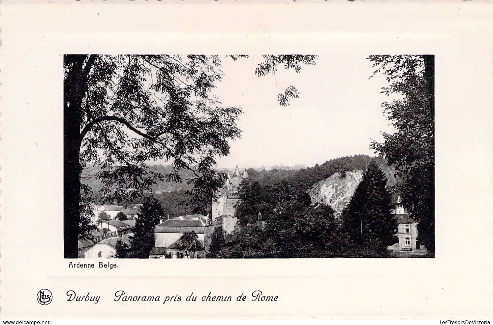 BELGIQUE - DURBUY - Panorama Pris Du Chemin De Rome - Carte Postale Ancienne - Durbuy