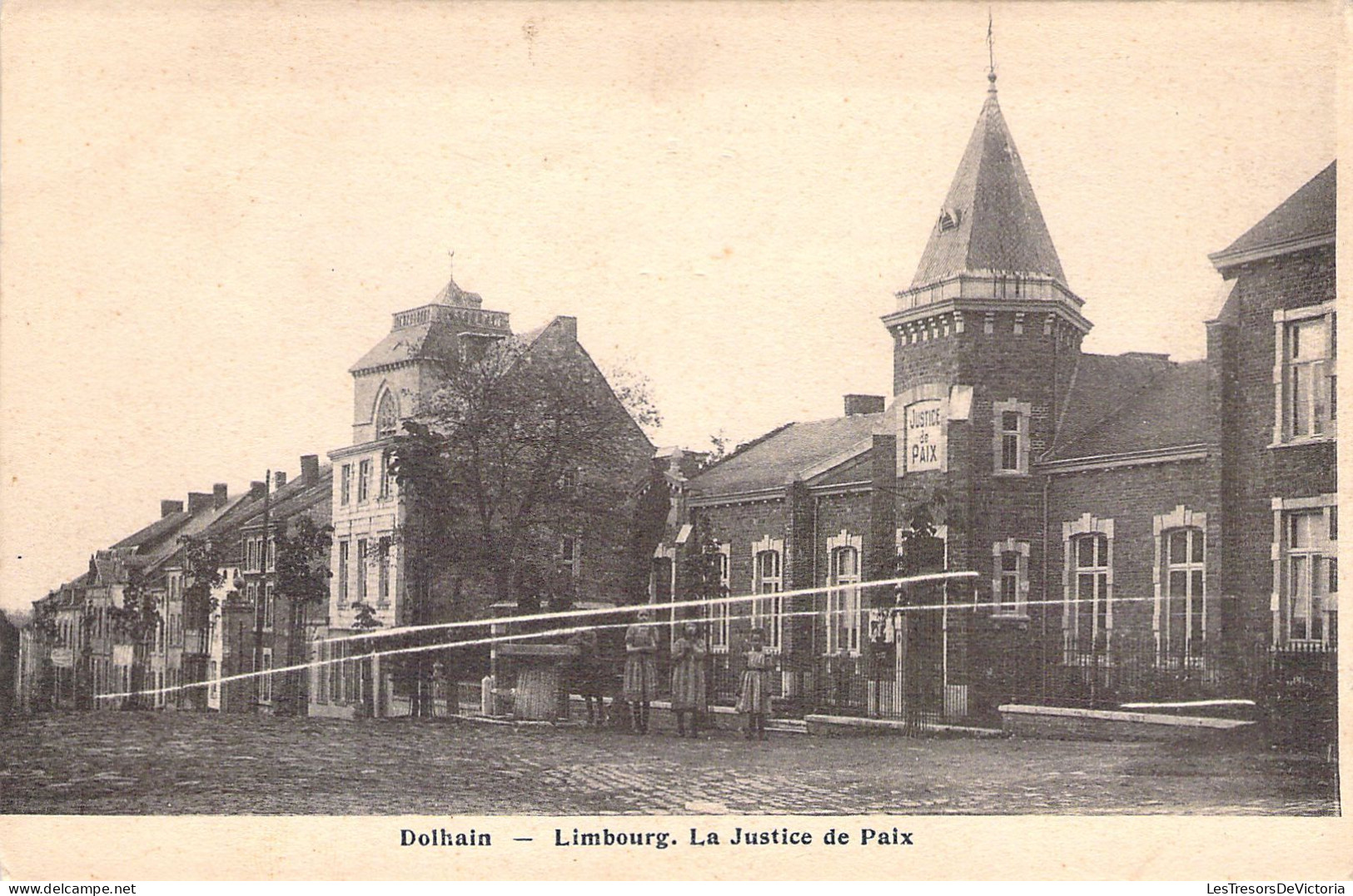 BELGIQUE - DOLHAIN - La Justice De Paix - Carte Postale Ancienne - Sonstige & Ohne Zuordnung