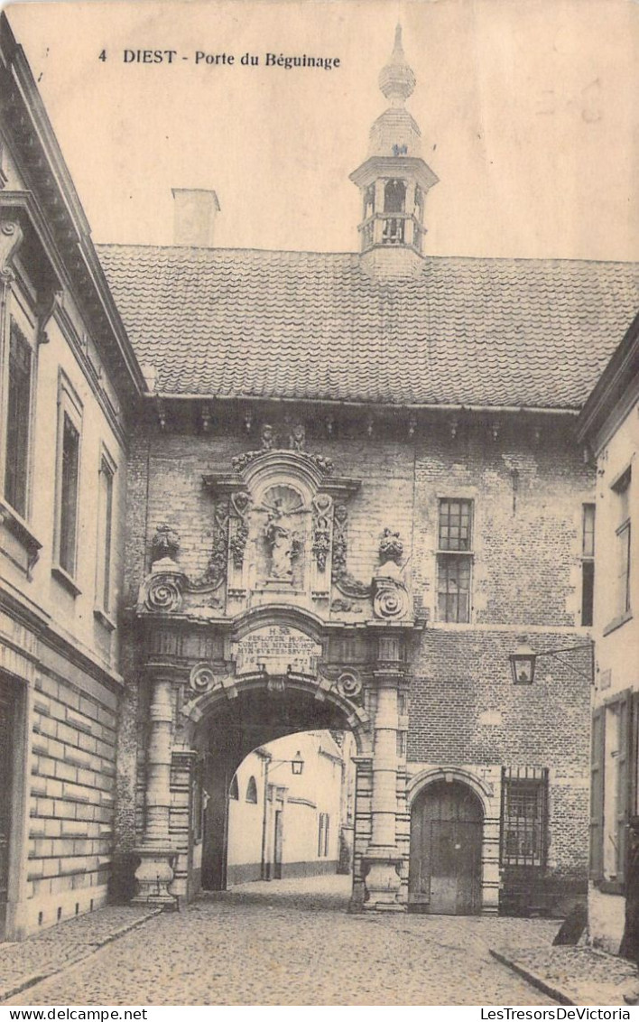 BELGIQUE - DIEST - Porte Du Béguinage - Carte Postale Ancienne - Diest