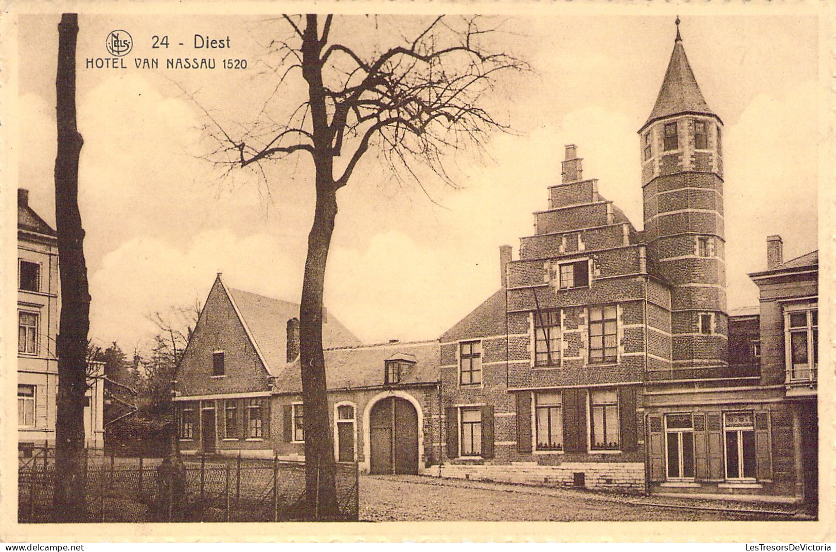 BELGIQUE - DIEST - Hotel Van Nassau 1520 - Carte Postale Ancienne - Diest