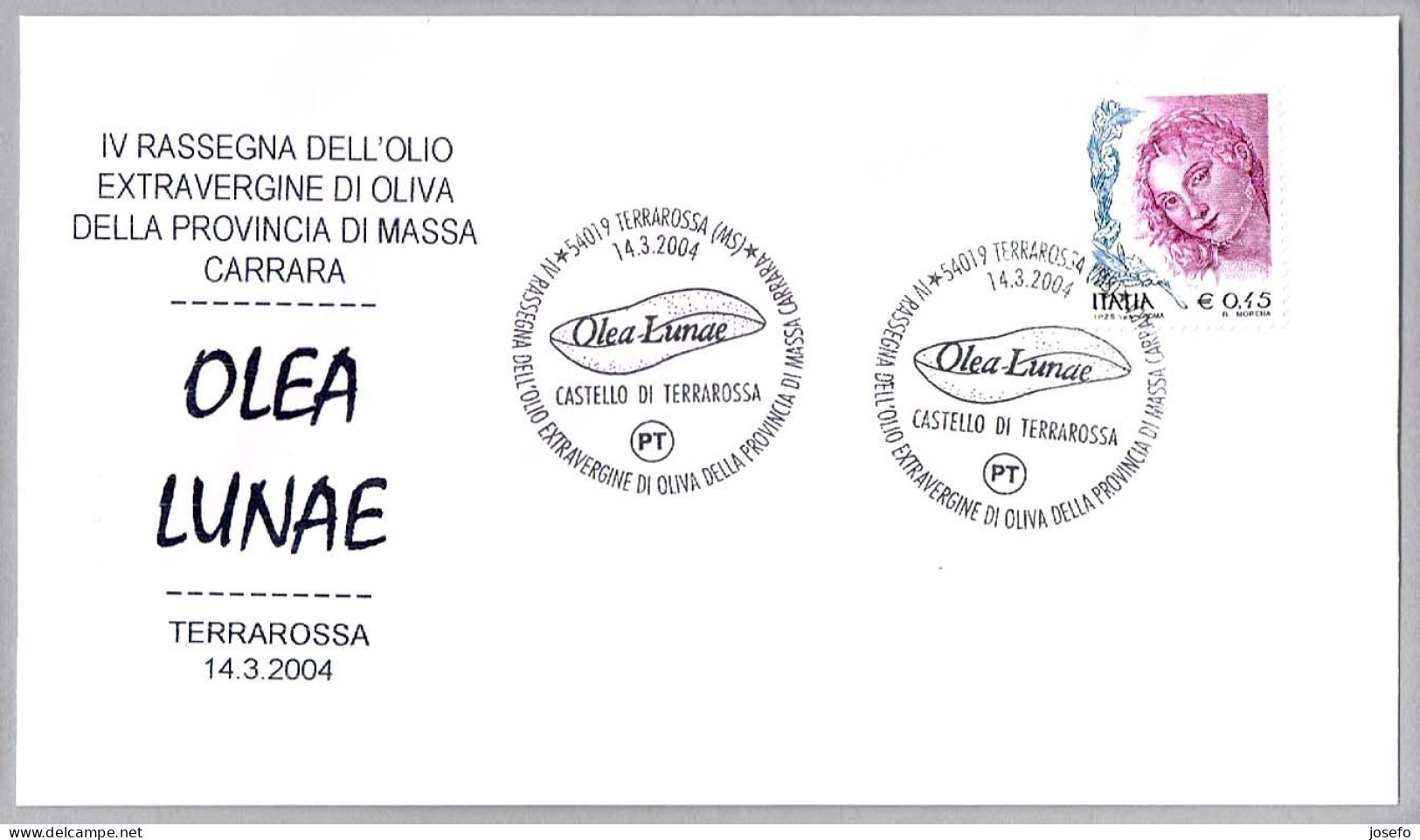 OLEA LUNAE - Feria Del Aceite De Oliva Virgen. Terrarossa, Massa, 2004 - Alimentation