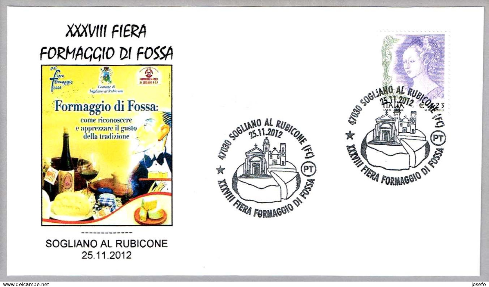 FERIA QUESO DE FOSSA - FIERA FORMAGGIO DI FOSSA. Sogliano Al Rubicone, Forli-Cesena, 2012 - Alimentation