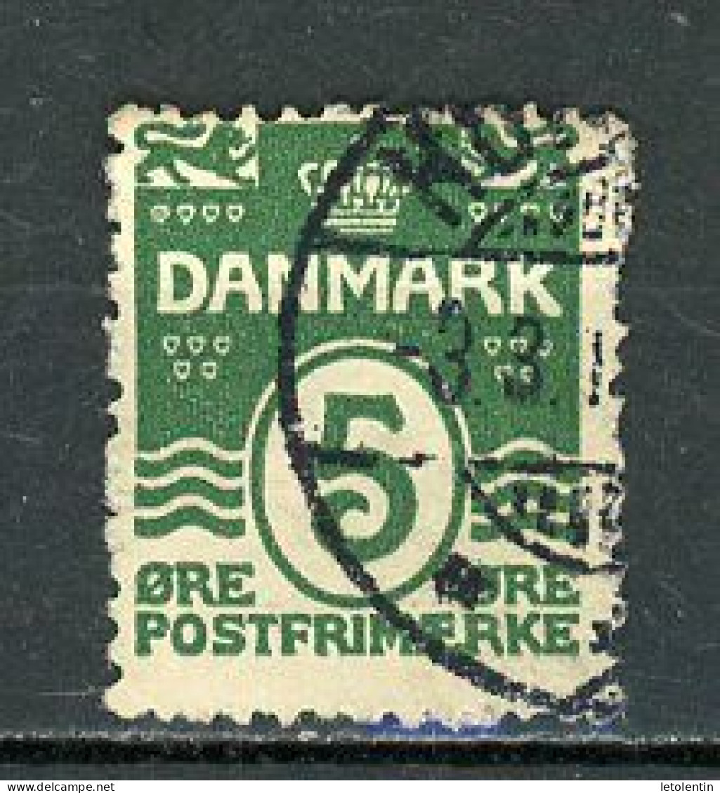 DANEMARK : CHIFFRE - N° Yvert 65 Obli. - Used Stamps